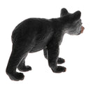 Plastic Realistic Wildlife Jungle Forest Animals Black Bear Action Figure Toys Playset, Eduactional Toys For Kids Toddler Collectibles S