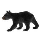 Plastic Realistic Wildlife Jungle Forest Animals Black Bear Action Figure Toys Playset, Eduactional Toys For Kids Toddler Collectibles S