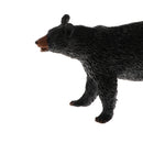 Plastic Realistic Wildlife Jungle Forest Animals Black Bear Action Figure Toys Playset, Eduactional Toys For Kids Toddler Collectibles L