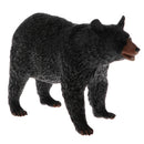 Plastic Realistic Wildlife Jungle Forest Animals Black Bear Action Figure Toys Playset, Eduactional Toys For Kids Toddler Collectibles L