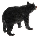 Plastic Realistic Wildlife Jungle Forest Animals Black Bear Action Figure Toys Playset, Eduactional Toys For Kids Toddler Collectibles L