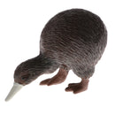 Plastic Realistic Wildlife Jungle Forest Animals Apteryx Kiwi Action Figure Toys Playset, Kids Toddler Nature Toys Home Decor Collectibles