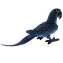 Plastic Realistic Wildlife Jungle Forest Animals Parrot Action Figure Toys Playset, Eduactional Toys For Kids Toddler Collectibles Blue