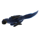 Plastic Realistic Wildlife Jungle Forest Animals Parrot Action Figure Toys Playset, Eduactional Toys For Kids Toddler Collectibles Blue