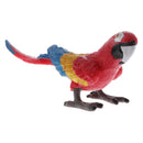 Plastic Realistic Wildlife Jungle Forest Animals Parrot Action Figure Toys Playset, Eduactional Toys For Kids Toddler Collectibles