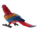 Plastic Realistic Wildlife Jungle Forest Animals Parrot Action Figure Toys Playset, Eduactional Toys For Kids Toddler Collectibles