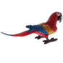 Plastic Realistic Wildlife Jungle Forest Animals Parrot Action Figure Toys Playset, Eduactional Toys For Kids Toddler Collectibles