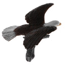 Plastic Realistic Wildlife Jungle Forest Animals Bald Eagle Action Figure Toys Playset, Kids Toddler Nature Toys Home Decor Collectibles