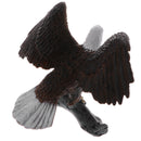 Plastic Realistic Wildlife Jungle Forest Animals Bald Eagle Action Figure Toys Playset, Kids Toddler Nature Toys Home Decor Collectibles