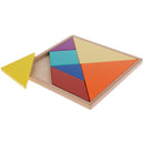New Wooden Tangram Toy Geometrical Jigsaw Puzzle Brain Teaser Game Kids/Baby Early Learning - 22x22cm