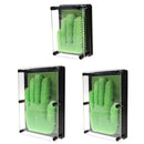 Plastic 3D Image Captor Pin Art Sculpture Hand Mould with Frame Home DÃ©cor Office Toy - Green Medium