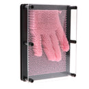 3D Impression Nails Pin Art Sculpture Hand Mold Desk Executive Toy Gadget Gifts Â–Pink Big