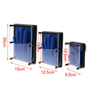 Plastic 3D Image Captor Pin Art Sculpture Hand Mould with Frame Home DÃ©cor Office Toy - Blue Small