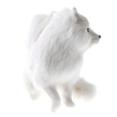 Vivid Simulation Plush Animal Model Figures Home Decoration Kids Toy Birthday Gift - Mother & Son Fox