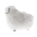 Vivid Simulation Plush Animal Model Figures Home Decoration Kids Toy Birthday Gift - Sheep