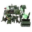 176 Pieces Army Men Playset 6cm Soldier Action Figures with Tanks Planes Flags & More Accessories