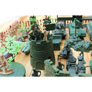 176 Pieces Army Men Playset 6cm Soldier Action Figures with Tanks Planes Flags & More Accessories