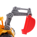 Inertial Excavator Engineering Vehicles Flexible Die-cast Cars Model Construction Sand Truck Beach Toy Kids Xmas Gift