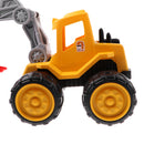 Inertial Excavator Engineering Vehicles Flexible Die-cast Cars Model Construction Sand Truck Beach Toy Kids Xmas Gift