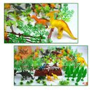 200pcs Plastic Jurassic Dino Animal Model Set Playset Science & Nature Toy Educational