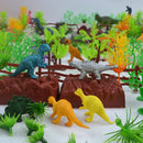 200pcs Plastic Jurassic Dino Animal Model Set Playset Science & Nature Toy Educational