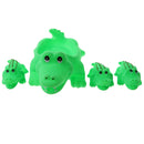 4 Pieces Cute Rubber Squeaky Crocodile Family Kids Baby Toddler Bathing Toy