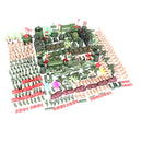 325 Pieces WWII Soldier 5cm Army Figures Playset for Army Sand Scene Model Children Toy Collection