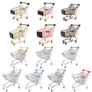 Mini Metal Shopping Cart Salesman Sample Kids Pretend Play Toy - Gold S