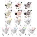 Mini Metal Shopping Cart Salesman Sample Kids Pretend Play Toy - Gold S