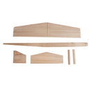 3D Wooden Puzzle DIY Inertial Hand Throwing Flying Plane Model Assembly Jigsaw Science Physics Toy