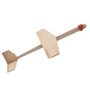3D Wooden Puzzle DIY Inertial Hand Throwing Flying Plane Model Assembly Jigsaw Science Physics Toy