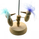 DIY Funny Pecking Pole Woodpecker Animal Model Novel Science Desk Toy Exploring Physics Tips Educational