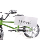 1:24 Mini Finger Bike Mini Green Simulation Bicycle Model Children Creative Toy Birthday Gift
