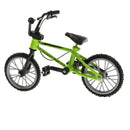 1:24 Mini Finger Bike Mini Green Simulation Bicycle Model Children Creative Toy Birthday Gift
