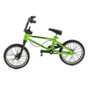 1:24 Mini Finger Bike Mini Green Simulation Bicycle Model Children Creative Toy Birthday Gift