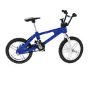 1:24 Scale Alloy Finger Bike Toy Mountain Bicycle Diecast Model w/Lock Wrench Desk Gadget Stocking Fillers Â–Blue