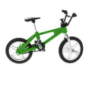 1:24 Scale Alloy Finger Bike Toy Mountain Bicycle Diecast Model w/Lock Wrench Desk Gadget Stocking Fillers Â–Green