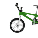 1:24 Scale Alloy Finger Bike Toy Mountain Bicycle Diecast Model w/Lock Wrench Desk Gadget Stocking Fillers Â–Green