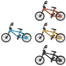 Fashion 1/24th Mountain Bicycle Model Toy Finger Bike Creative Toy Desk Gadget Party Bag Fillers Â–Black