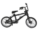Fashion 1/24th Mountain Bicycle Model Toy Finger Bike Creative Toy Desk Gadget Party Bag Fillers Â–Black