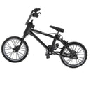Fashion 1/24th Mountain Bicycle Model Toy Finger Bike Creative Toy Desk Gadget Party Bag Fillers Â–Black