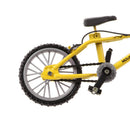 1:24 Mini Alloy Finger Bike Toy Mountain Bicycle Diecast Model Cycling Toy Novelty Game CollectiblesÂ–Yellow