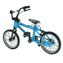 Fashion 1/24th Mountain Bicycle Model Toy Finger Bike Creative Toy Desk Gadget Party Bag Fillers Â–Blue