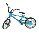 Fashion 1/24th Mountain Bicycle Model Toy Finger Bike Creative Toy Desk Gadget Party Bag Fillers Â–Blue