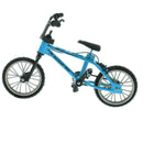 Fashion 1/24th Mountain Bicycle Model Toy Finger Bike Creative Toy Desk Gadget Party Bag Fillers Â–Blue