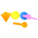 Set Of 6 Plastic Sand Molds Beach Ice Cream Cone Molds Sand Box Kids Toy