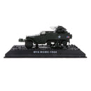 1/72th Diecast Army Model M16-MGMC-1944 WWII Air Defense Car Model Playset for Kids/Adults Toy Gifts