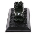 1/72th Diecast Army Model M16-MGMC-1944 WWII Air Defense Car Model Playset for Kids/Adults Toy Gifts