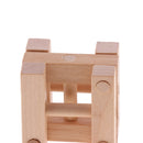 Chinese Classic Wooden Brain Teaser Puzzle Educational Toys Gift for Kids Adult - I-shaped Lock