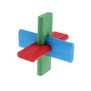 Chinese Classic Wooden Brain Teaser Puzzle Educational Toys Gift for Kids Adult - 3 Sticks Lock